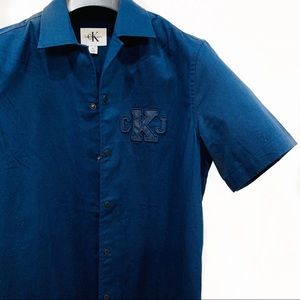 CALVIN KLEIN JEANS Men’s Short Sleeve Shirt XS